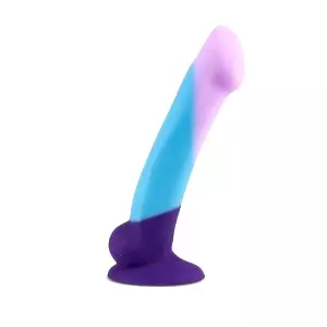 Purple Haze - prísavkový dildo (farebný)