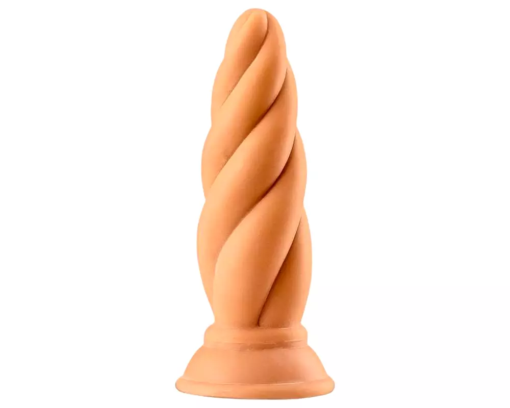 Max & Co Felix - skrutkovitý análny plug - 15cm (naturálny) Max & Co Felix - skrutkovitý análny plug - 15cm (naturálny)