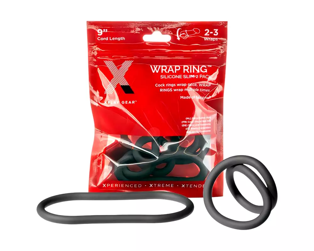 Perfektný Fit Slim Wrap 9 - tenký erekčný krúžok - čierny (22 cm) Perfektný Fit Slim Wrap 9 - tenký erekčný krúžok - čierny (22 cm)