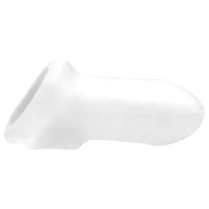 Slim Chlapec - penisový návlek (10cm) - biely