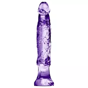 Toyjoy Análny štartér - realistický análny dildo - 16 cm (fialový)