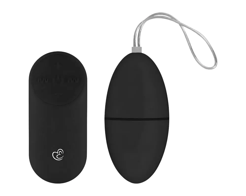 7-rytmové vibračné vajíčko s rádiovým ovládaním (čierne) 7-rytmové vibračné vajíčko s rádiovým ovládaním (čierne)