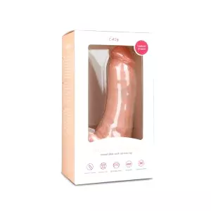 Prírodný dildó s prísavkou (20 cm)