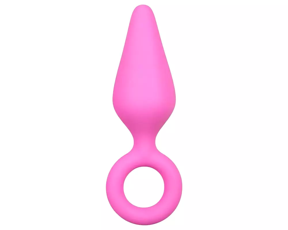 Špičatý Plug S - malý análny kolík (ružový) Špičatý Plug S - malý análny kolík (ružový)