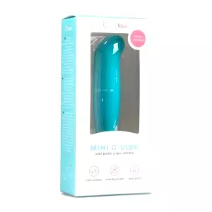Mini G-Vibe - G-bod vibrátor (modrý)