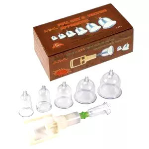 Cupping - vákuový set s 6 kúskami