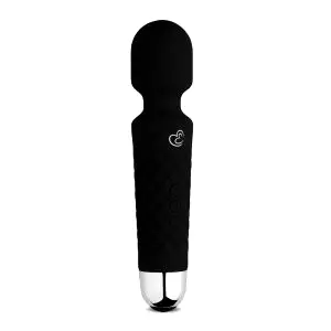Mini Wand - nabíjateľný masážny vibrátor (čierny)