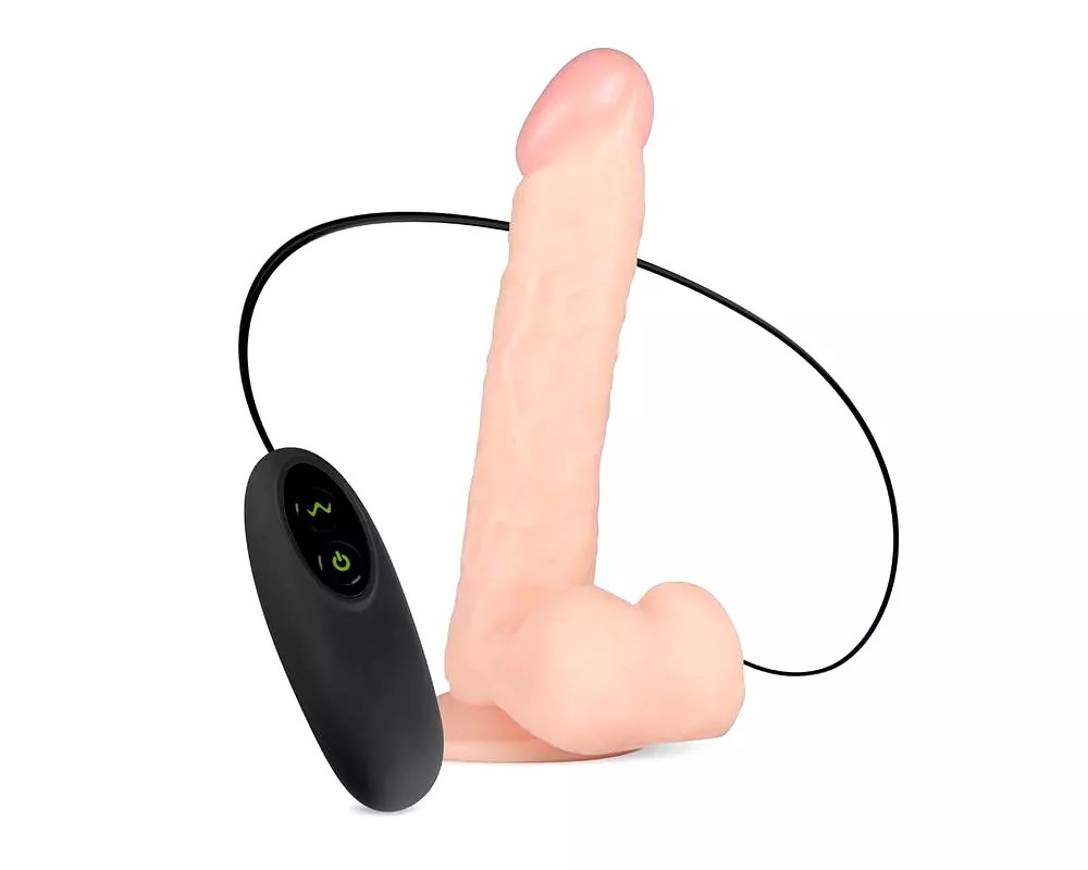 Lewis - Realistický nabíjací vibrátor - 22 cm (prírodný) Lewis - Realistický nabíjací vibrátor - 22 cm (prírodný)