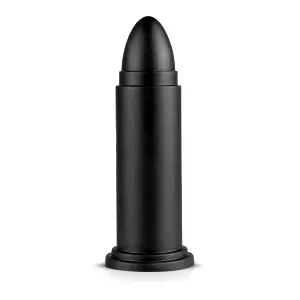 10 Punder - veľký dildo s prísavkou (čierny)