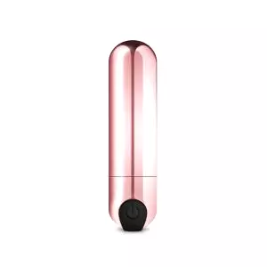 Bullet - bezdrôtový mini vibrátor (ružovo-zlatý)