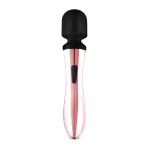 Wand Curve - nabíjací masážny vibrátor (ružovo-zlatý)