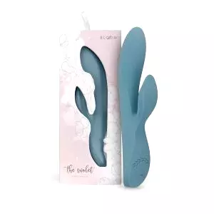 Violet Rabbit - G-bod vibračný stimulátor (tyrkysový)