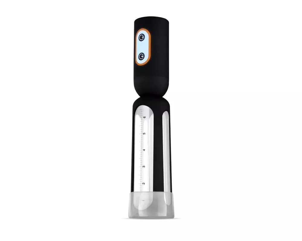 CS08 - nabíjateľná automatická pumpa na penis (čierna-priehľadná) CS08 - nabíjateľná automatická pumpa na penis (čierna-priehľadná)