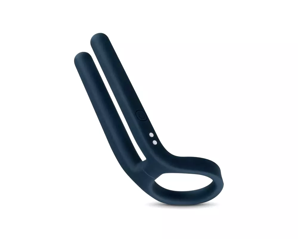 Nabíjací krúžok a vibrátor na penis a semenníky (modrý) Nabíjací krúžok a vibrátor na penis a semenníky (modrý)