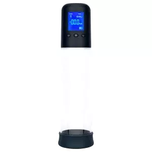 Automatická LCD vákuová pumpa (priehľadno-čierna)