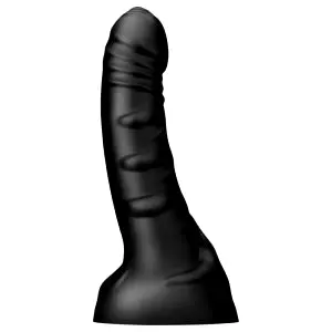Black Hawk - realistické análne dildo (čierne)