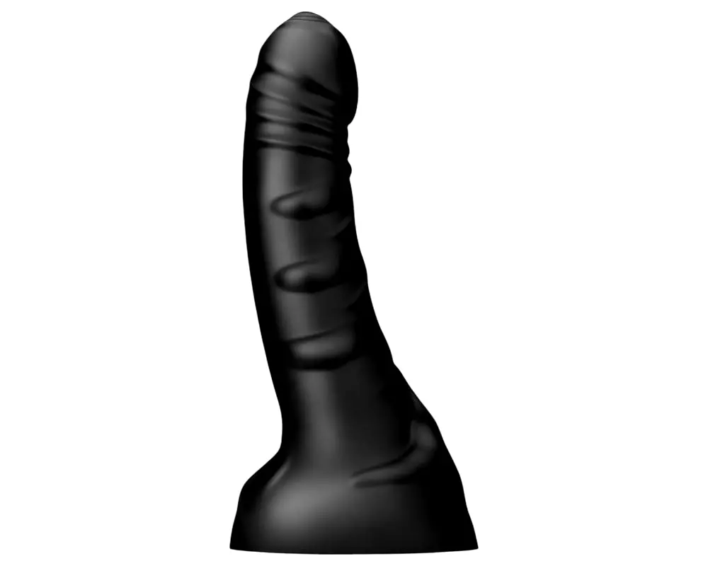 Black Hawk - realistické análne dildo (čierne) Black Hawk - realistické análne dildo (čierne)