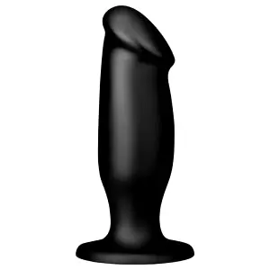 AH-1 - čierne análne dildo s prísavkou