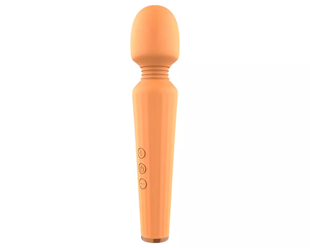 Nabíjací masážny vibrátor (oranžový) Nabíjací masážny vibrátor (oranžový)