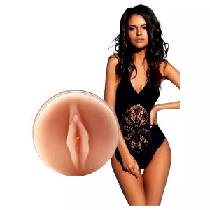 Dievča odvedľa Bella - realistický vaginálny masturbátor (prírodný)