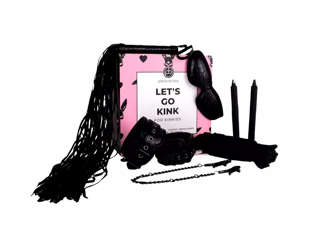 Súprava Let's Go Kink - 6-dielny set pre vášnivé hry Súprava Let's Go Kink - 6-dielny set pre vášnivé hry