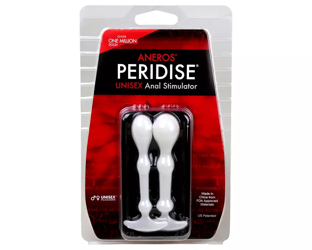 Peridise – análna sada dildá – 2 ks (biela) Peridise – análna sada dildá – 2 ks (biela)