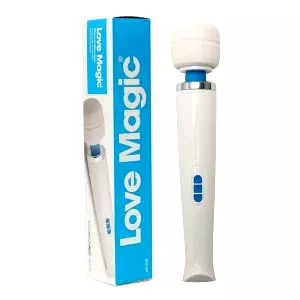 Wand - nabíjateľný masážny vibrátor (biely)