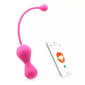 Kegel Master - Inteligentné venušine guľôčky duo (fialové)