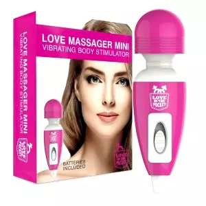 Love Wand - mini masážny vibrátor (ružový)