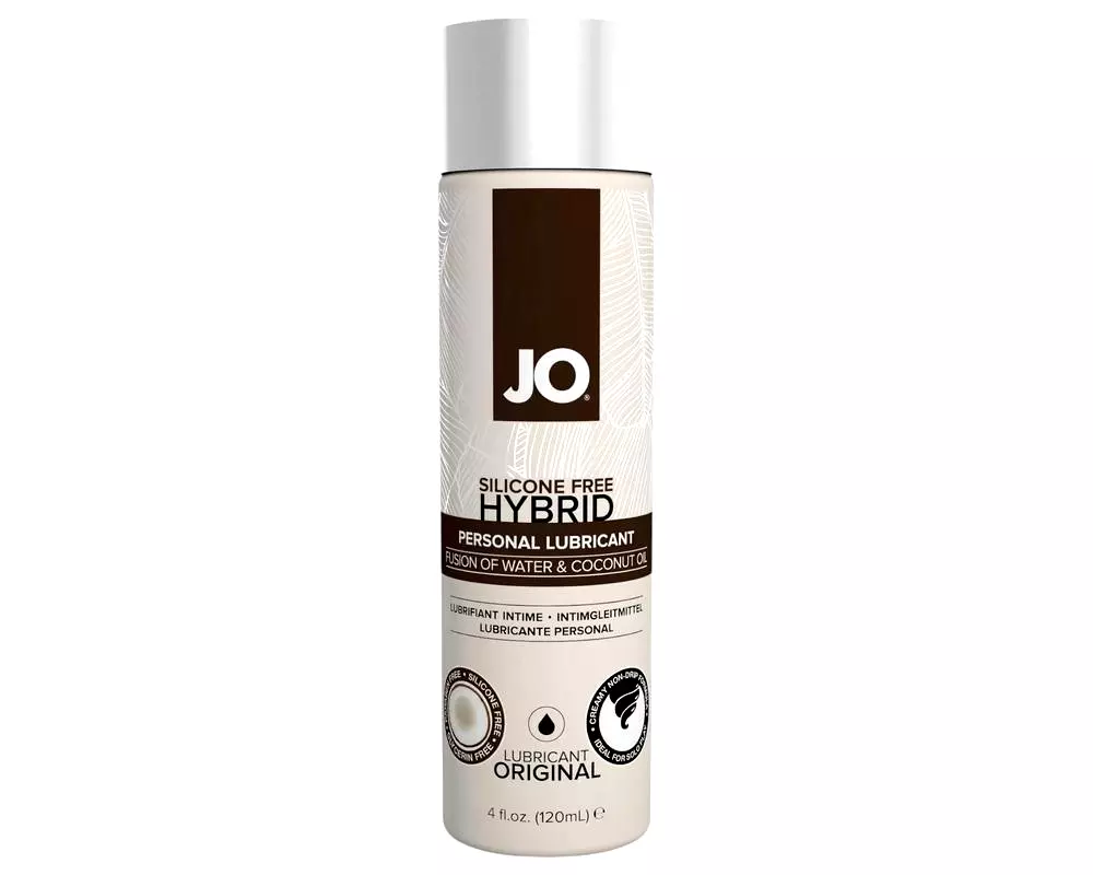 JO Hybrid - zmiešaný lubrikant - kokos (120 ml) JO Hybrid - zmiešaný lubrikant - kokos (120 ml)