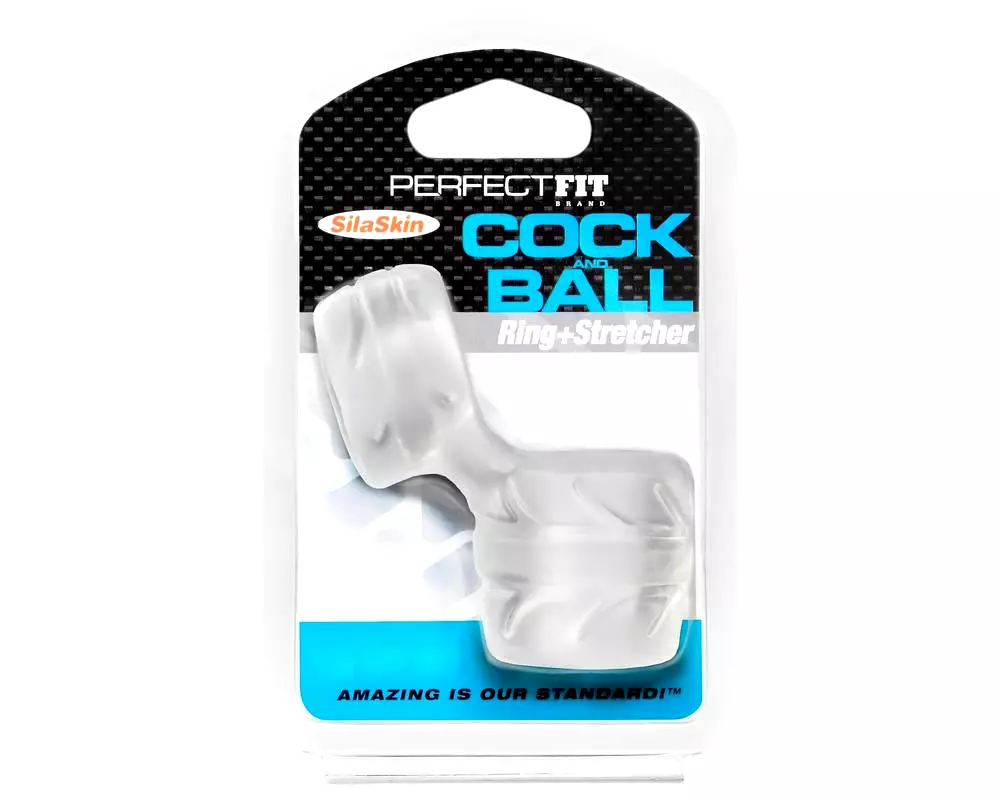 SilaSkin prsteň na penis a semenníky (biely) SilaSkin prsteň na penis a semenníky (biely)