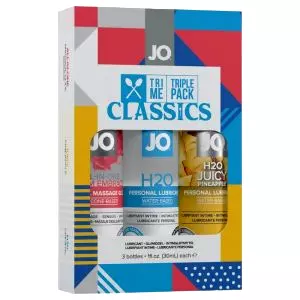 JO System Classics sada lubrikantov (3x30ml)