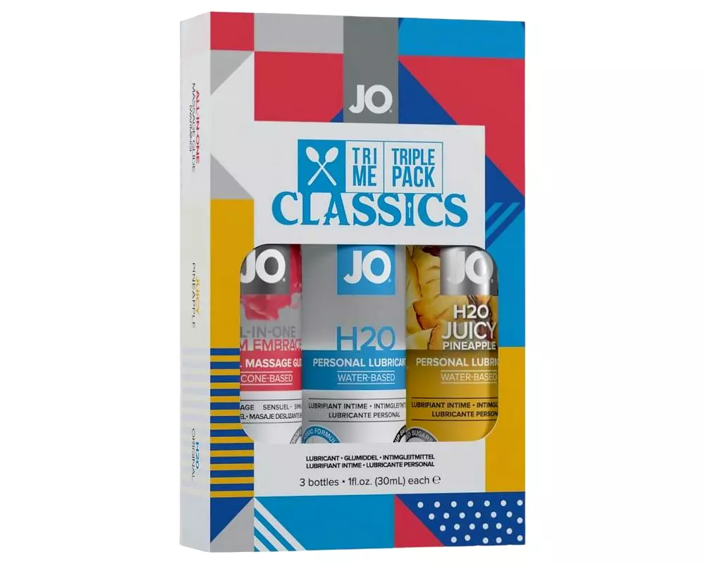 JO System Classics sada lubrikantov (3x30ml) JO System Classics sada lubrikantov (3x30ml)