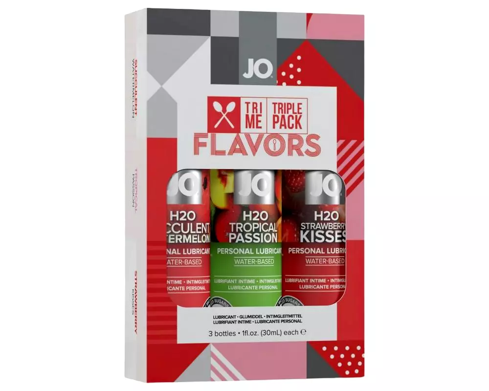 JO System Flavors - sada aromatických lubrikantov (3x30ml) JO System Flavors - sada aromatických lubrikantov (3x30ml)