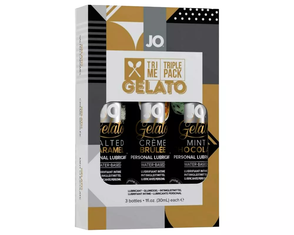JO System Gelato - set ochutených lubrikantov (3x30ml) JO System Gelato - set ochutených lubrikantov (3x30ml)
