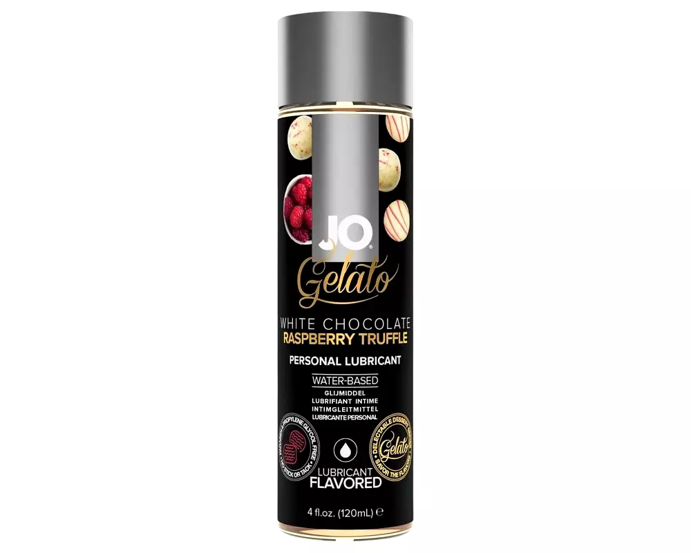 JO biela čokoláda-malina-truffle - jedlý lubrikant (120 ml) JO biela čokoláda-malina-truffle - jedlý lubrikant (120 ml)