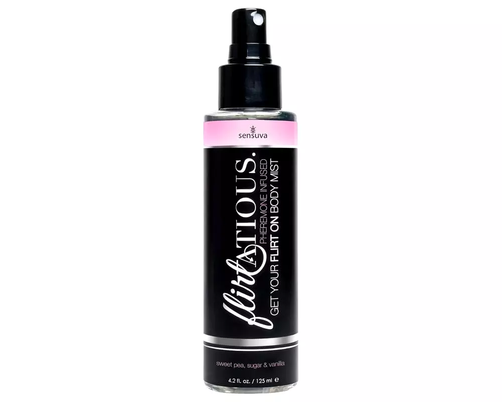 Flirtatious - feromónový telový sprej - vanilka a hrachor (125ml) Flirtatious - feromónový telový sprej - vanilka a hrachor (125ml)