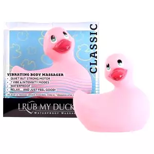 My Duckie 2.0 - Ružový vodotesný klitor. vibrátor