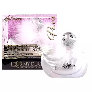 My Duckie Paris 2.0 - strieborný klitorisový vibrátor
