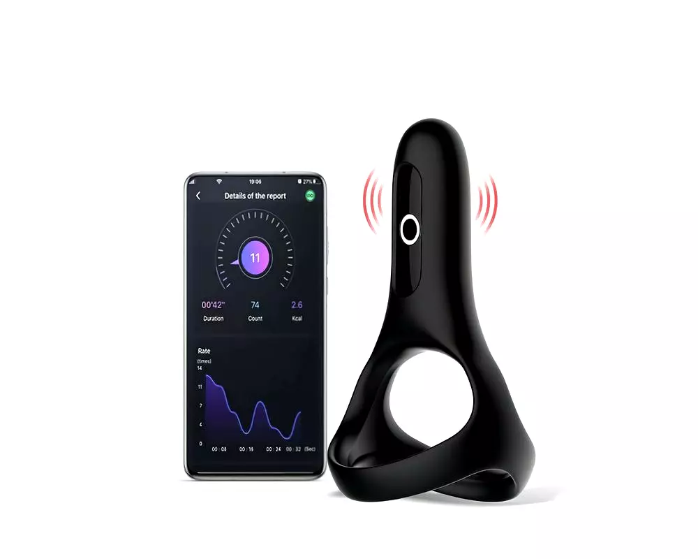 Rise - inteligentný vibračný krúžok na penis Rise - inteligentný vibračný krúžok na penis