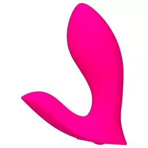 Flexer Panty - nabíjateľný 2v1 vibrátor (ružový)