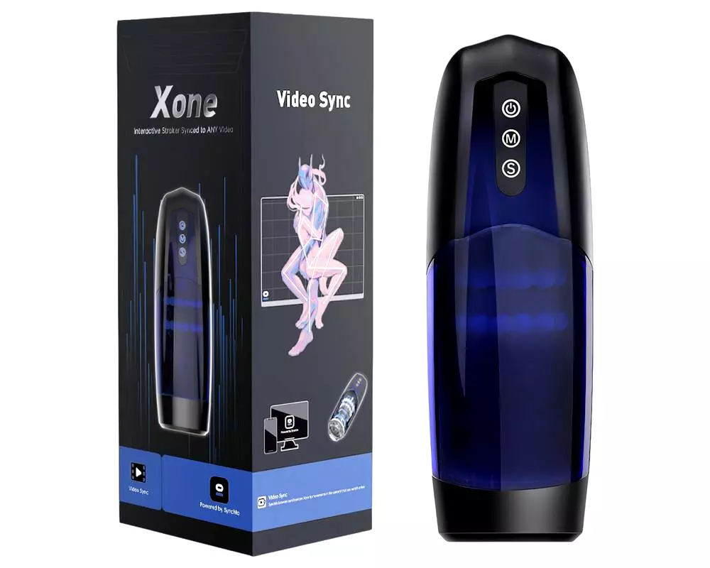 Xone - inteligentný masturbátor (modrý) Xone - inteligentný masturbátor (modrý)