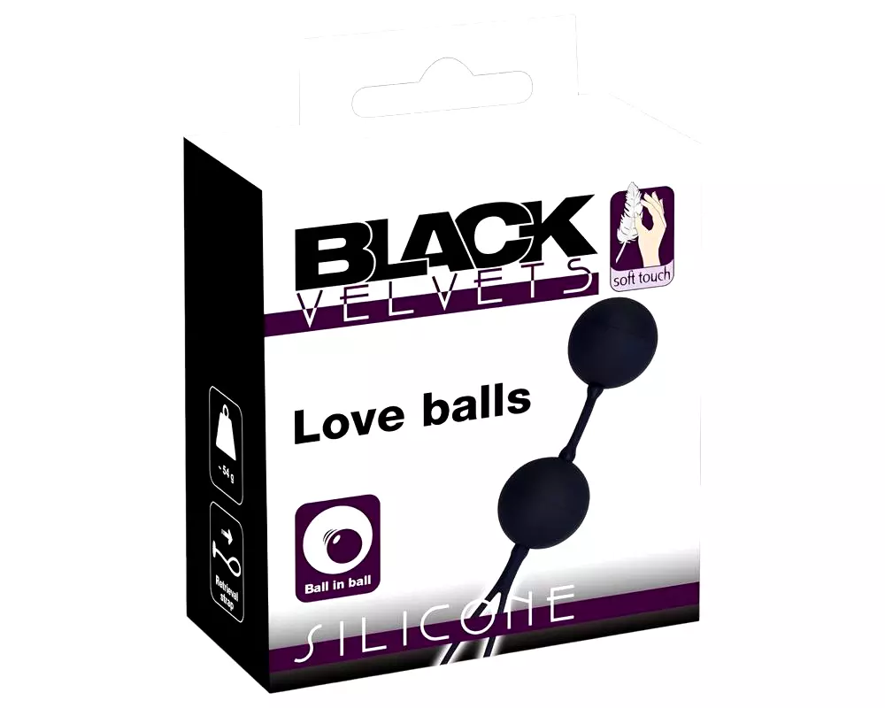 Black Velvet - gejša duo guľôčky Black Velvet - gejša duo guľôčky