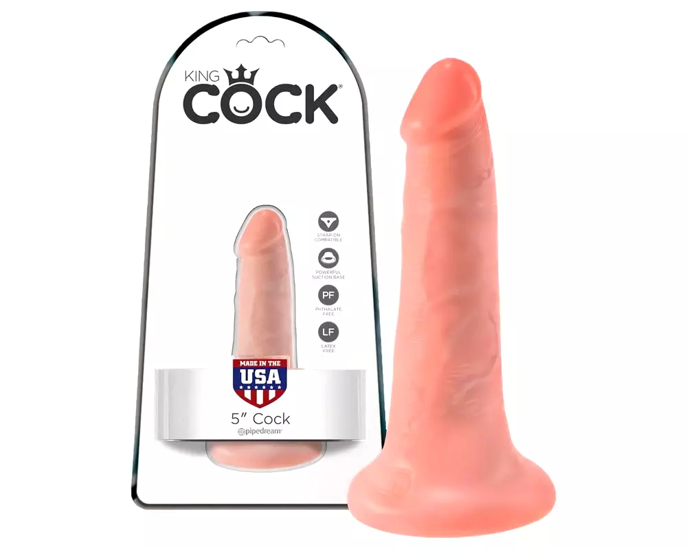 5 dildo (13 cm) - prírodný vzhľad 5 dildo (13 cm) - prírodný vzhľad