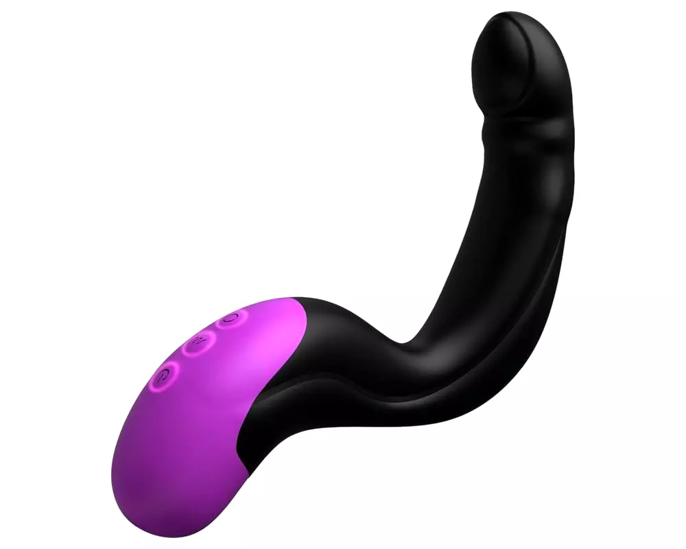 Anal Fantasy - pulzujúci prostatický vibrátor (čierny) Anal Fantasy - pulzujúci prostatický vibrátor (čierny)