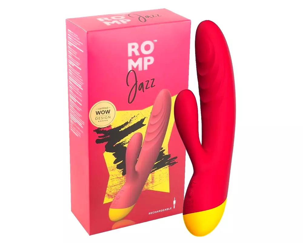 Jazz - vodotesný vibrátor G-bodu s klitorisovým ramenom (ružový) Jazz - vodotesný vibrátor G-bodu s klitorisovým ramenom (ružový)