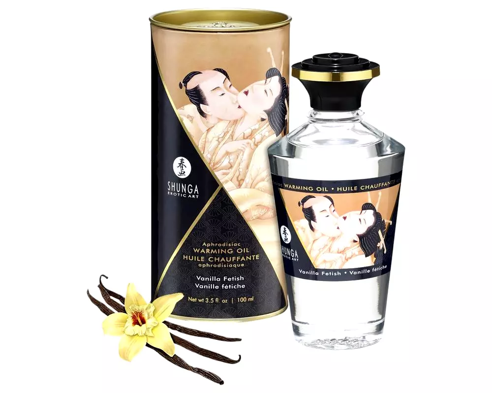 Zahrievací masážny olej - Vanilka (100 ml) Zahrievací masážny olej - Vanilka (100 ml)
