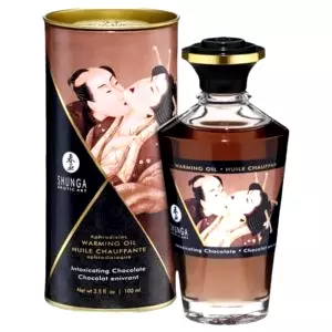 Hrejivý masážny olej - čokoláda (100ml)
