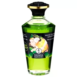 Hrejivý masážny olej - zelený čaj (100 ml)