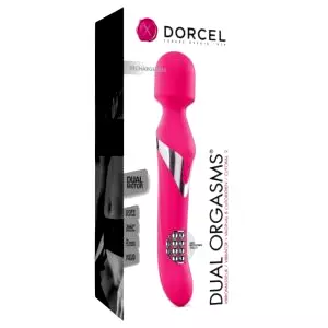 Dual Orgasms - nabíjateľný 2v1 masážny vibrátor (ružový)